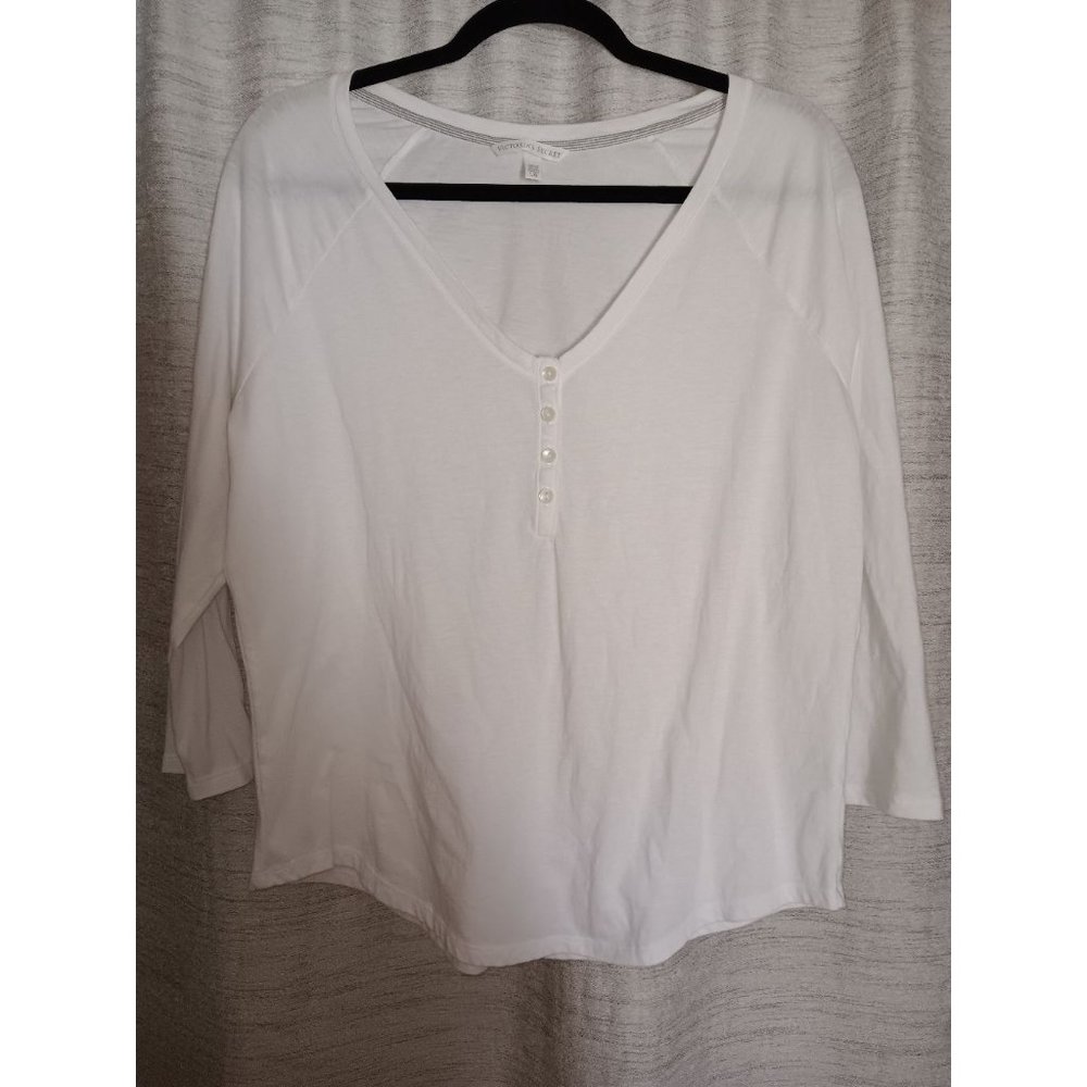 Victoria's Secret Quarter Length Top Women's Large NWOT